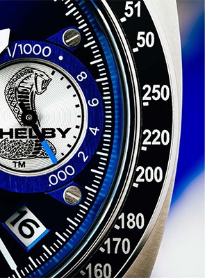 Shop Bulova 150th Anniversary Bulova 150th Anniversary blue and white chronograph watch