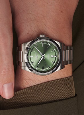 Longines Conquest Classic Watches Longines Conquest Classic green dial luxury sport watch