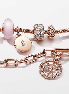 Pandora 14K Rose Gold-Plated Jewelry