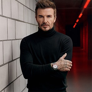 TUDOR Ambassador David Beckham - TUDOR Ambassador Story TUDOR Ambassador David Beckham wearing black outfit