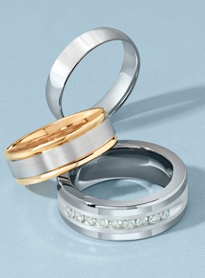Men's Gold & Diamond Wedding Bands Men's Gold & Diamond Wedding Bands | REEDS Jewelers