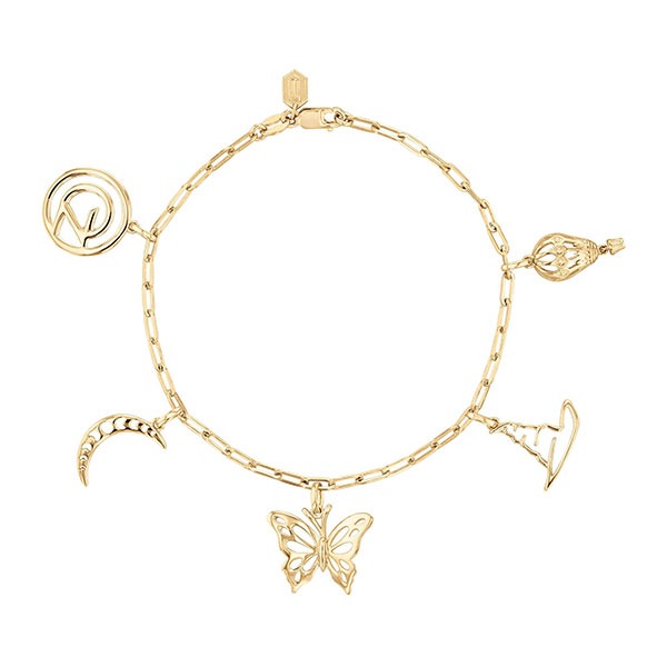 Wicked by REEDS Jewelers | Wicked Gold Vermeil Charm Bracelet | REEDS Jeweler