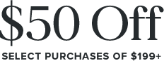 $50 off $199+